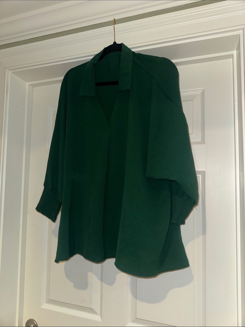 Women's Deep Green Blouse